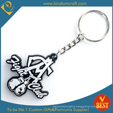 High Quality Customized Logo PVC Key Chain From China as Souvenir for Publicity